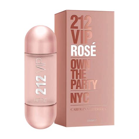 Hair Mist Carolina Herrera 212 Vip Rosé Feminino .